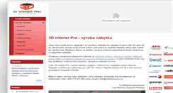 Desktop Screenshot of 3dinterierpro.cz
